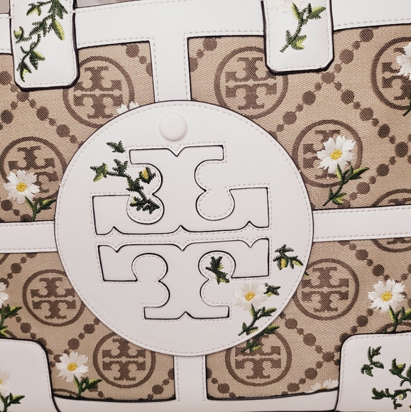Rare Unique Tory Burch Summer White Bag, New NWT - Picture 3 of 11
